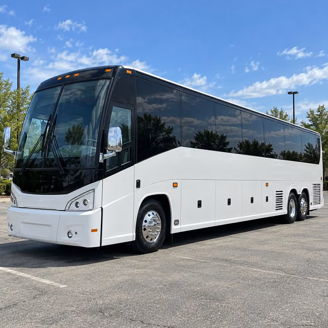 need a charter bus for large scale hamilton prom transportation