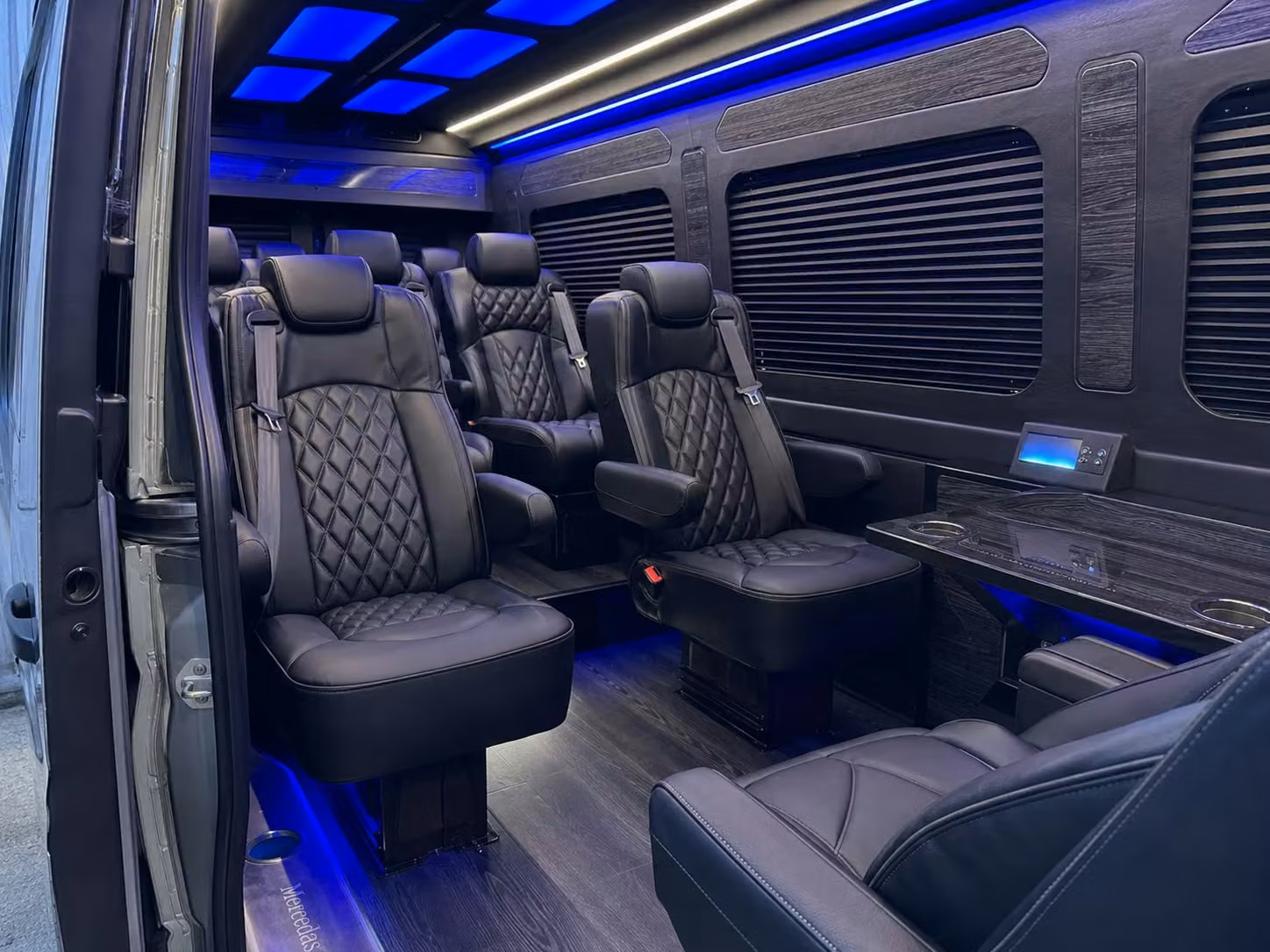 sprinter van transportation for groups and events across hamilton